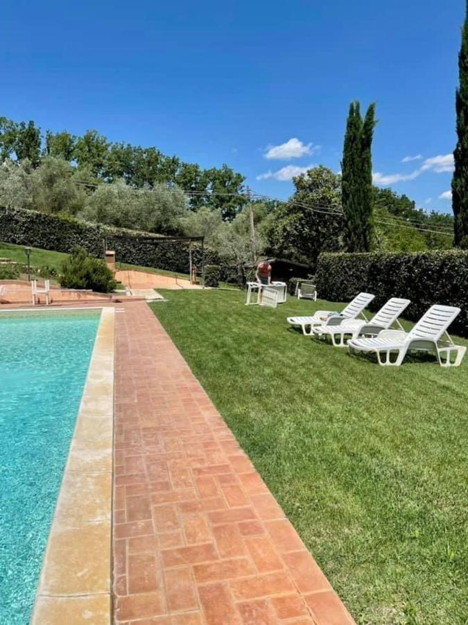 Apartmán La Posta Di Bacco Gualdo Cattaneo Exteriér fotografie