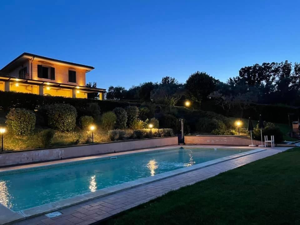 Apartmán La Posta Di Bacco Gualdo Cattaneo Exteriér fotografie