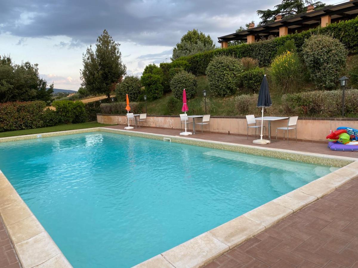 Apartmán La Posta Di Bacco Gualdo Cattaneo Exteriér fotografie